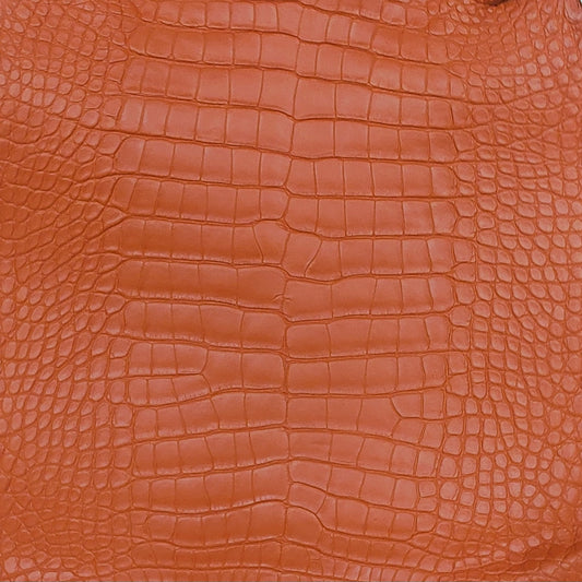 Orange 25-32cm American Alligator Grade 1/2 Safari Finish