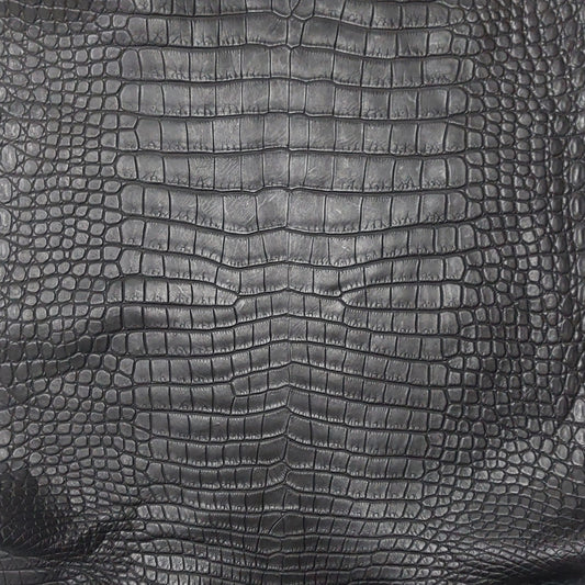 Porosus Crocodile Black Matte Finish 45cm Grade 1/2